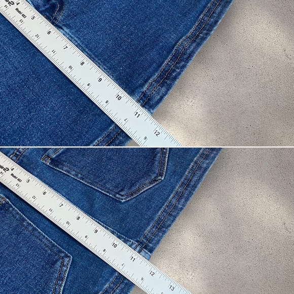 Motel Denim Mini Skirt - Picture 5 of 5